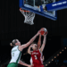 Women’s semifinal of basketball at Rhine-Ruhr 2025 FISU Universiade: China vs. Poland