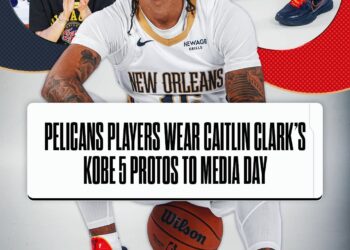 Caitlin Clark’s Signature Shoes Shine as NBA Stars Wear Them on Picture Day