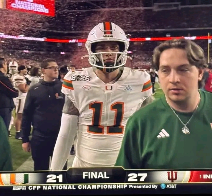 Carson Beck Faces Criticism for Skipping Postgame Handshake After Miami’s National Championship Loss…