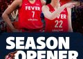 Indiana Fever Set to Open Season at Home Against Dallas Wings