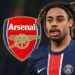 Arsenal Enquire About PSG’s Bradley Barcola as Left Wing Option