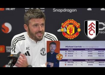 Michael Carrick’s Manchester United Set to Face Fulham in Thrilling Premier League Clash