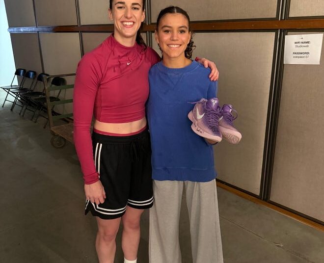 Caitlin Clark Surprises Teen Model With Rare Autographed Kobe Sneakers