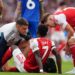BREAKING: Bukayo Saka Sidelined After Hip Strain, Set To Miss Arsenal’s Next Three Fixtures As Arteta Eyes Swift Recovery Ahead Of Key Title Run-In