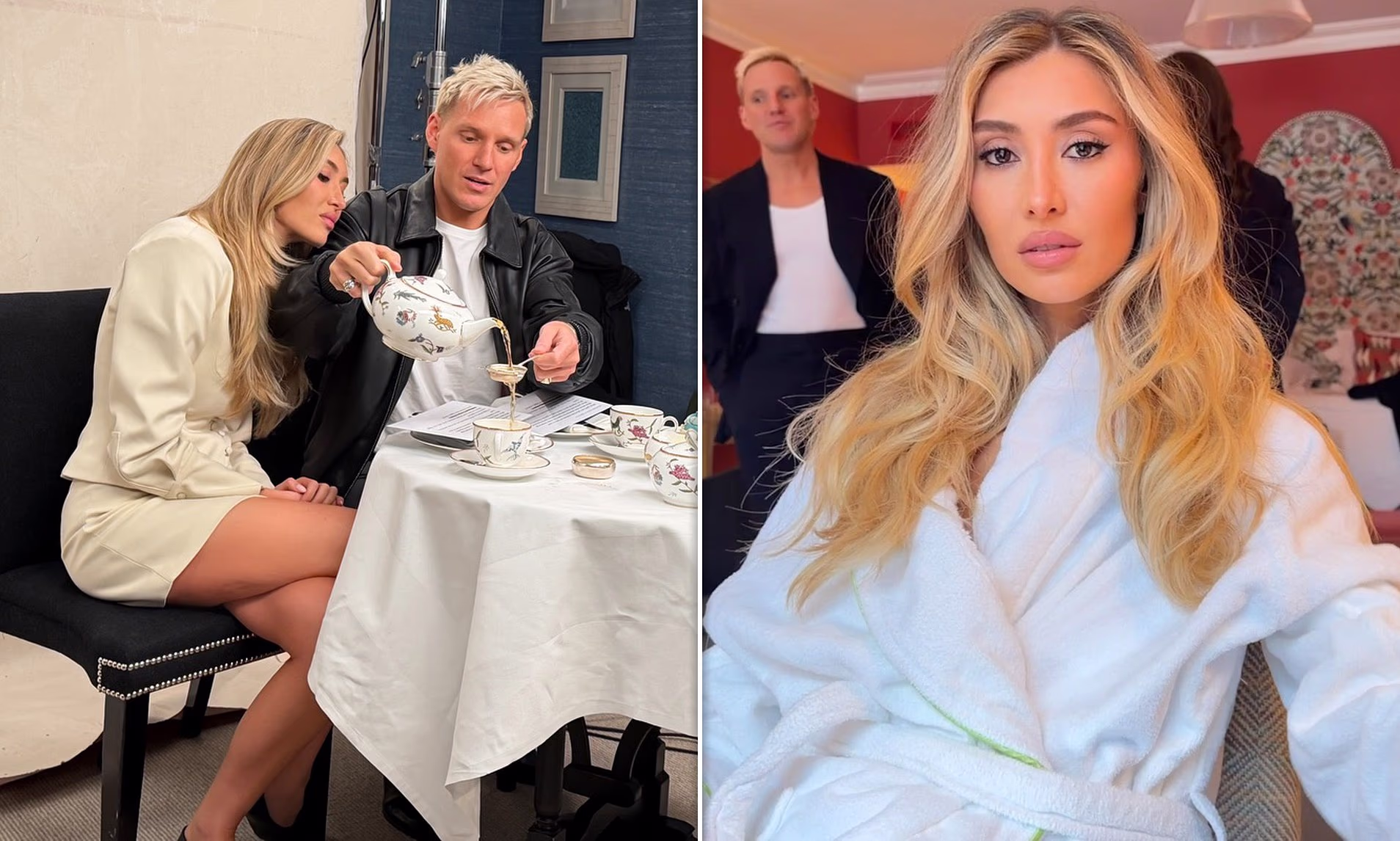 Sophie Habboo and Jamie Laing Share Behind the Scenes Moments While Promoting Raising Chelsea