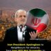 BREAKING: Iran President Apologies To Neighbors For Attacks, Says Iran Will Not ……