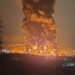 BREAKING: Tehran Choked By Smoke As Israeli Strikes Hit Oil Facilities, Iran Retaliates in Gulf
