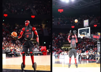 Toyota Reveals AI Basketball Robot That Shoots With Incredible Precision